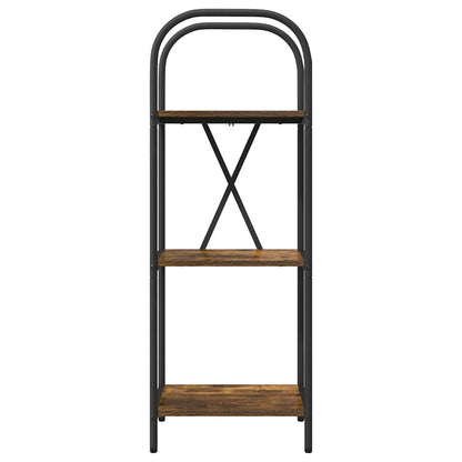 vidaXL Bookshelf Smoked Oak 40 x 30 x 109 cm Engineered wood