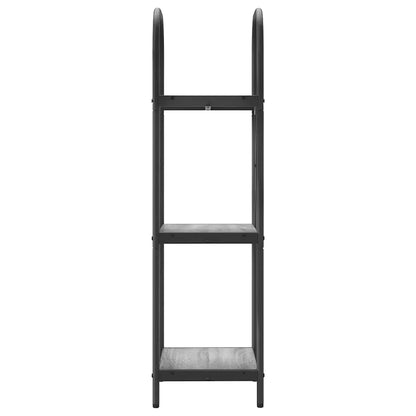 vidaXL Bookshelf Grey Sonoma 40 x 30 x 109 cm Engineered wood