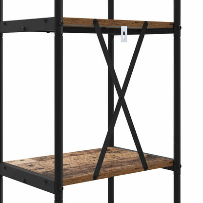 vidaXL Bookshelf Old Wood 40 x 30 x 109 cm Engineered wood