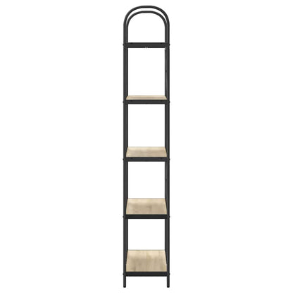 vidaXL Bookshelf Sonoma Oak 80 x 30 x 183 cm Engineered wood