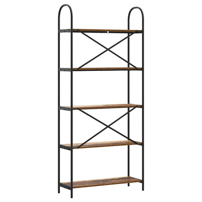 vidaXL Bookshelf Old Wood 80 x 30 x 183 cm Engineered wood
