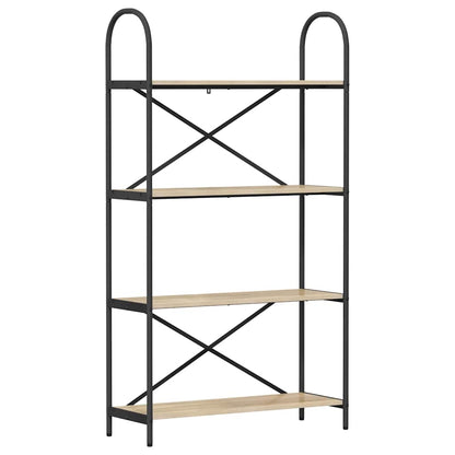 vidaXL Bookshelf Sonoma Oak 80 x 30 x 146 cm Engineered wood