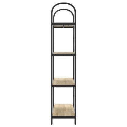 vidaXL Bookshelf Sonoma Oak 80 x 30 x 146 cm Engineered wood