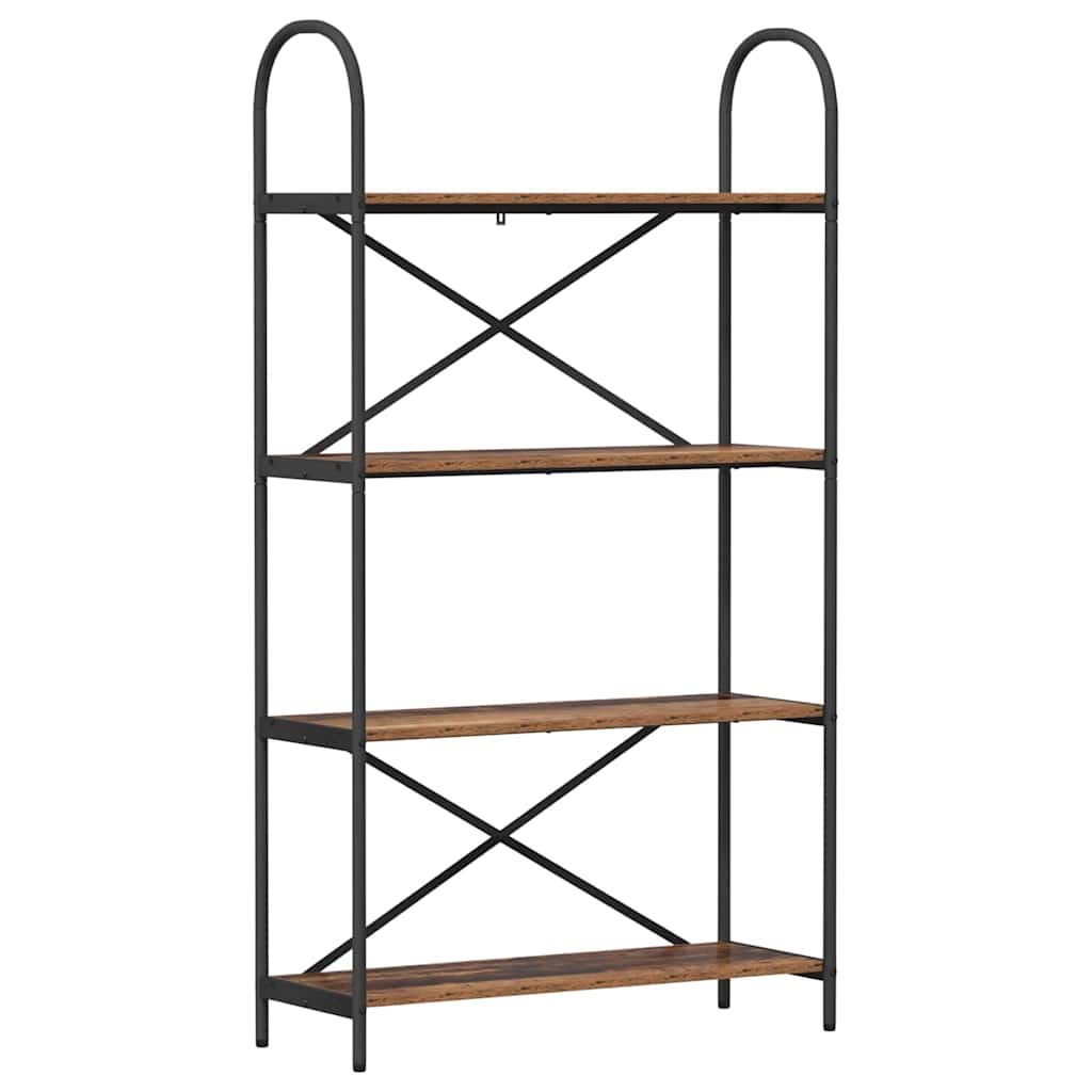 vidaXL Bookshelf Old Wood 80 x 30 x 146 cm Engineered wood