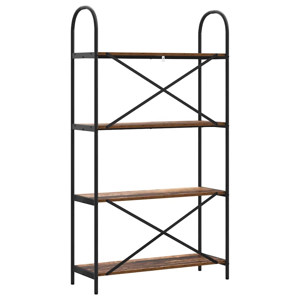 vidaXL Bookshelf Old Wood 80 x 30 x 146 cm Engineered wood