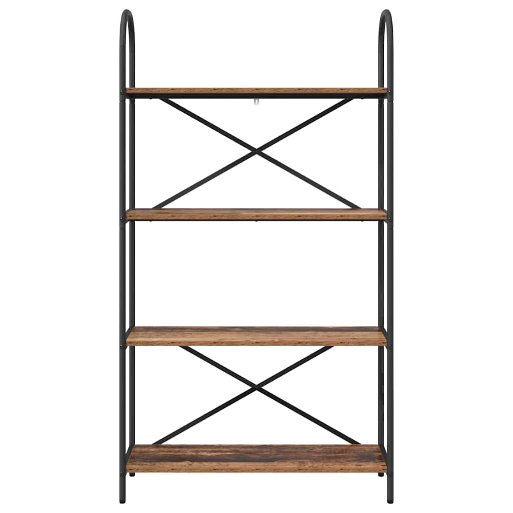 vidaXL Bookshelf Old Wood 80 x 30 x 146 cm Engineered wood