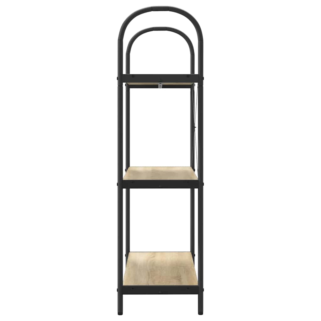 vidaXL Bookshelf Sonoma Oak 80 x 30 x 109 cm Engineered wood