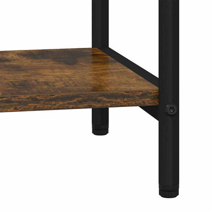 vidaXL Bookshelf Smoked Oak 80 x 30 x 109 cm Engineered wood