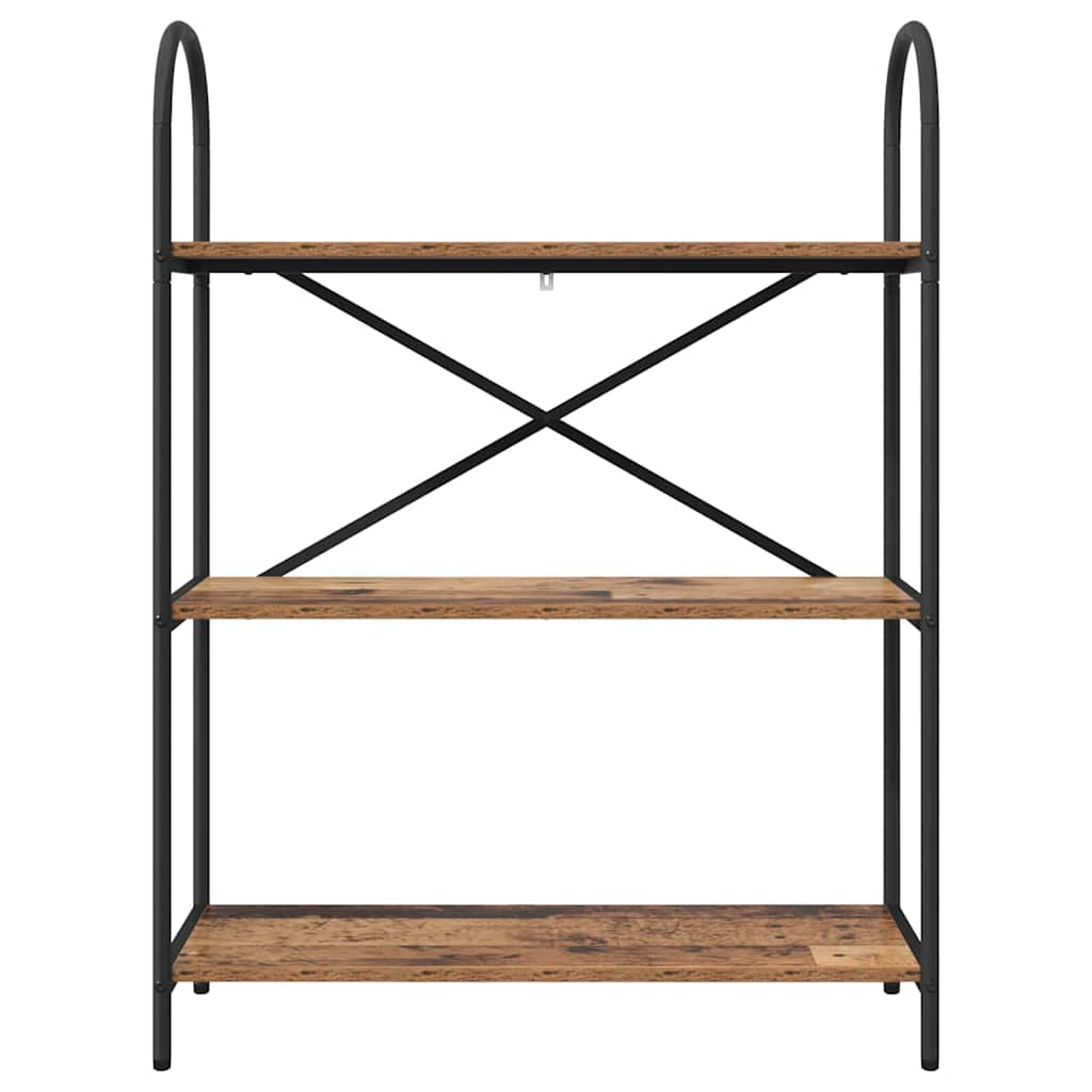 vidaXL Bookshelf Old Wood 80 x 30 x 109 cm Engineered wood