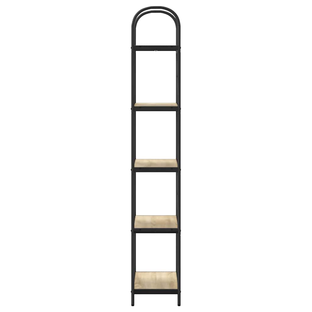 vidaXL Bookshelf Sonoma Oak 60 x 30 x 183 cm Engineered wood