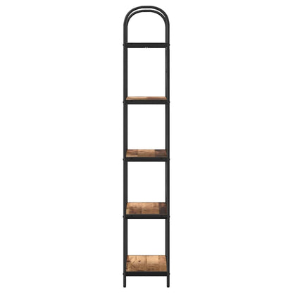 vidaXL Bookshelf Old Wood 60 x 30 x 183 cm Engineered wood