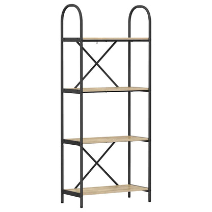 vidaXL Bookshelf Sonoma Oak 60 x 30 x 146 cm Engineered wood