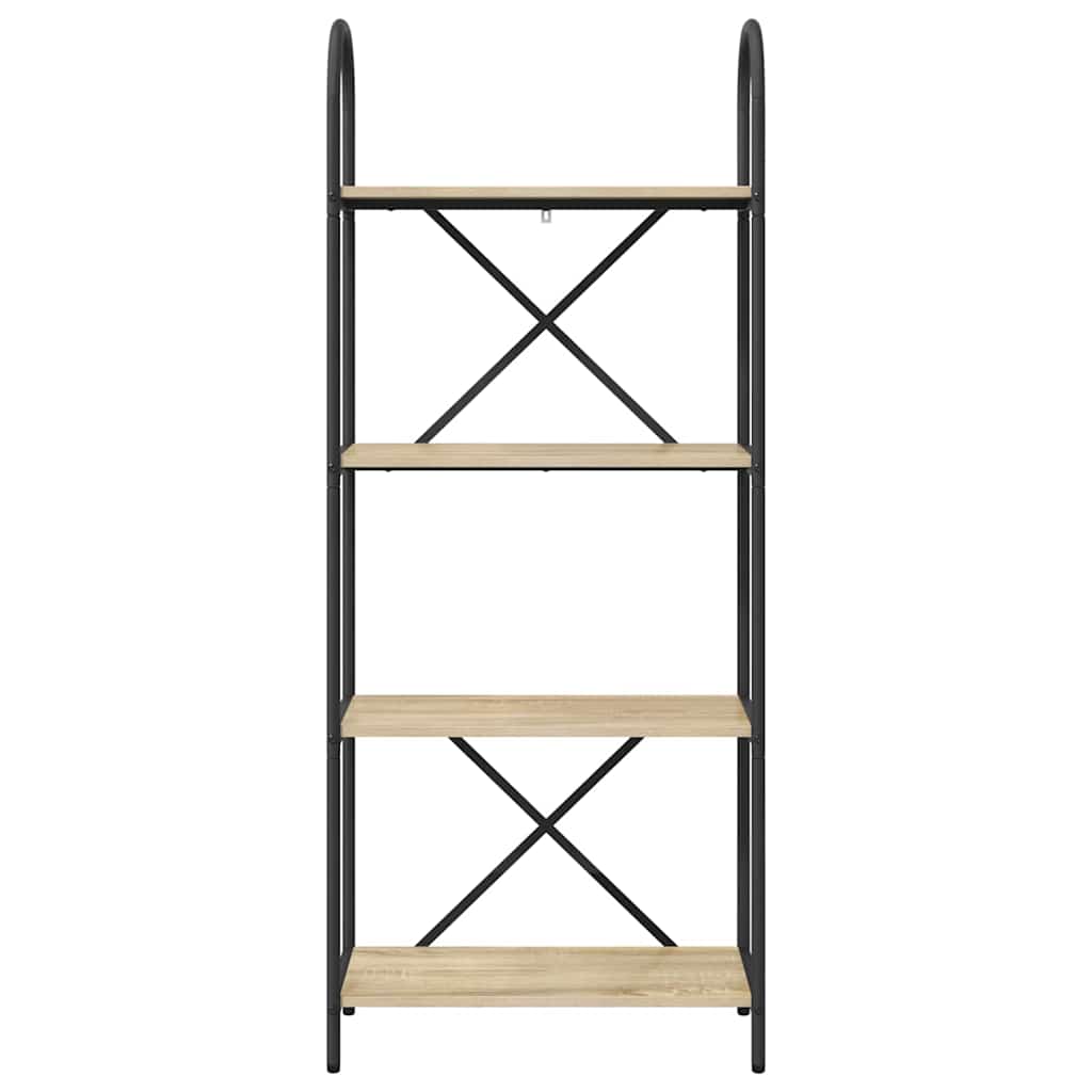 vidaXL Bookshelf Sonoma Oak 60 x 30 x 146 cm Engineered wood