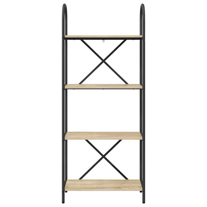 vidaXL Bookshelf Sonoma Oak 60 x 30 x 146 cm Engineered wood