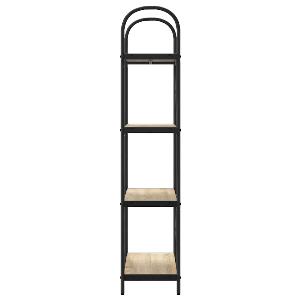 vidaXL Bookshelf Sonoma Oak 60 x 30 x 146 cm Engineered wood