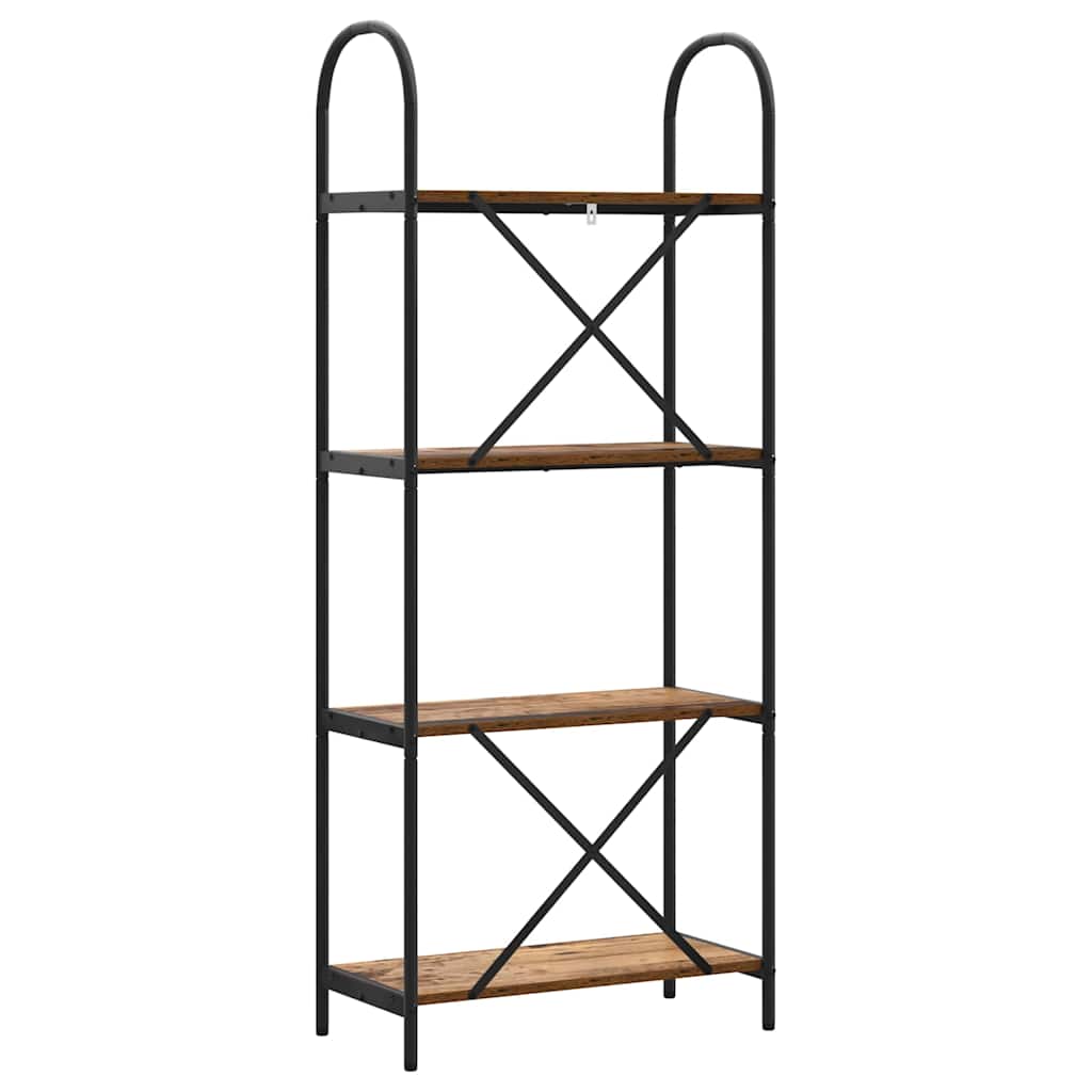 vidaXL Bookshelf Old Wood 60 x 30 x 146 cm Engineered wood