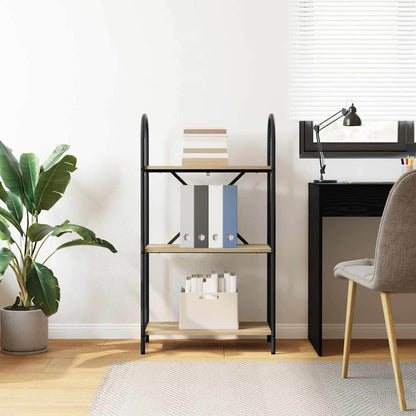 vidaXL Bookshelf Sonoma Oak 60 x 30 x 109 cm Engineered wood
