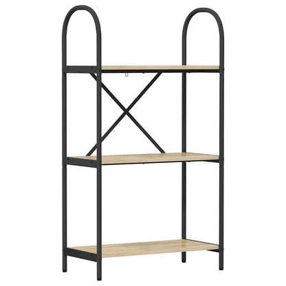 vidaXL Bookshelf Sonoma Oak 60 x 30 x 109 cm Engineered wood