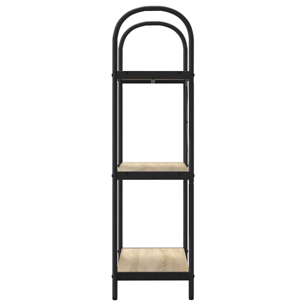 vidaXL Bookshelf Sonoma Oak 60 x 30 x 109 cm Engineered wood