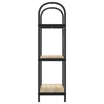 vidaXL Bookshelf Sonoma Oak 60 x 30 x 109 cm Engineered wood