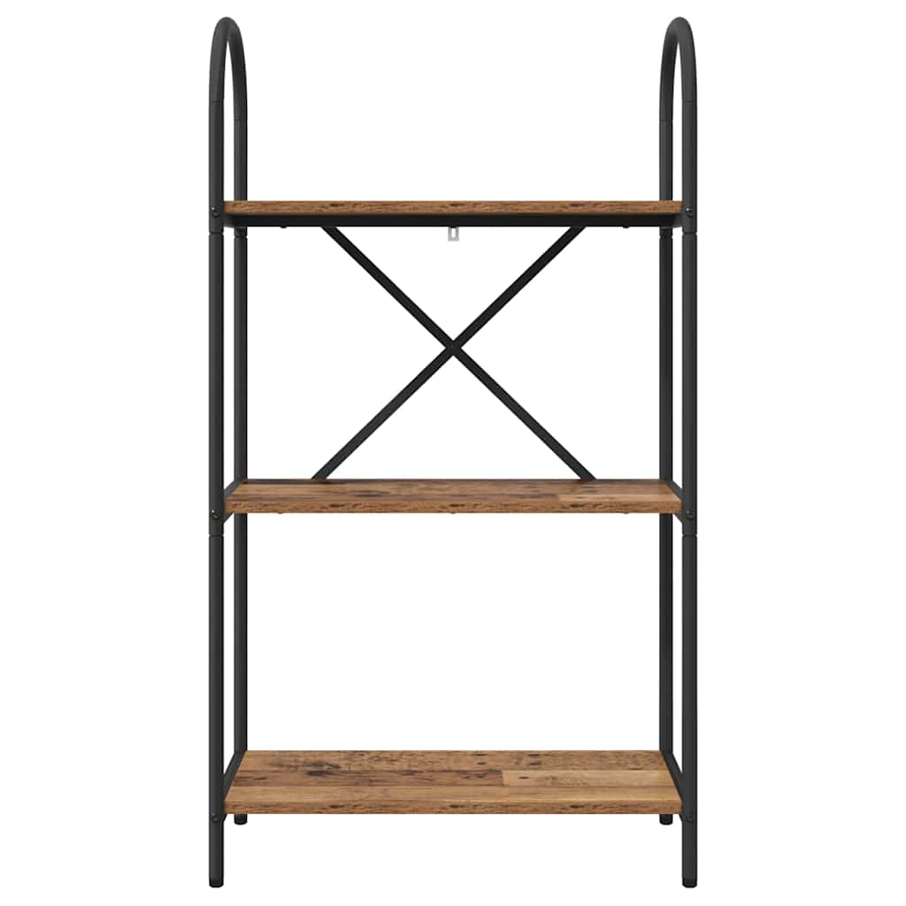 vidaXL Bookshelf Old Wood 60 x 30 x 109 cm Engineered wood