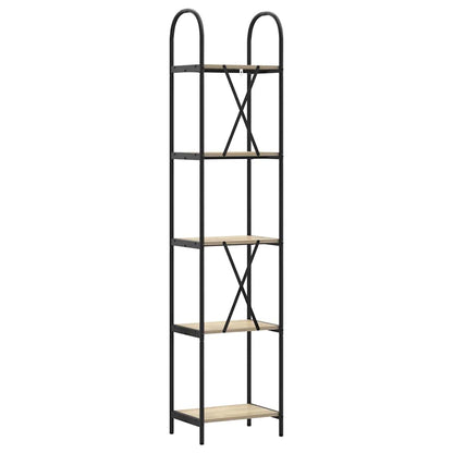 vidaXL Bookshelf Sonoma Oak 40 x 30 x 183 cm Engineered wood