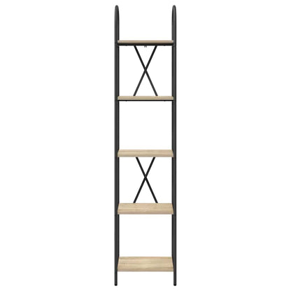 vidaXL Bookshelf Sonoma Oak 40 x 30 x 183 cm Engineered wood