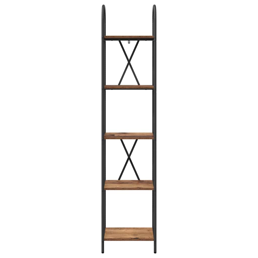 vidaXL Bookshelf Old Wood 40 x 30 x 183 cm Engineered wood