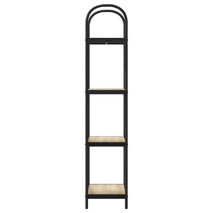 vidaXL Bookshelf Sonoma Oak 40 x 30 x 146 cm Engineered wood