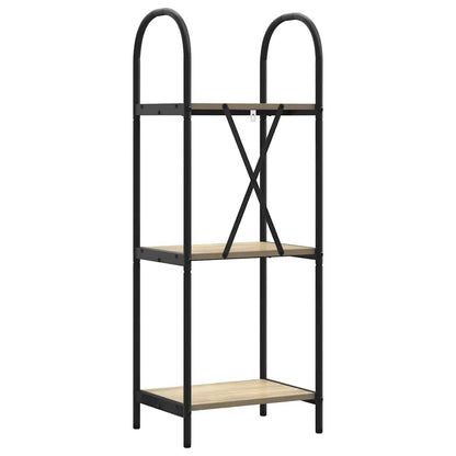 vidaXL Bookshelf Sonoma Oak 40 x 30 x 109 cm Engineered wood