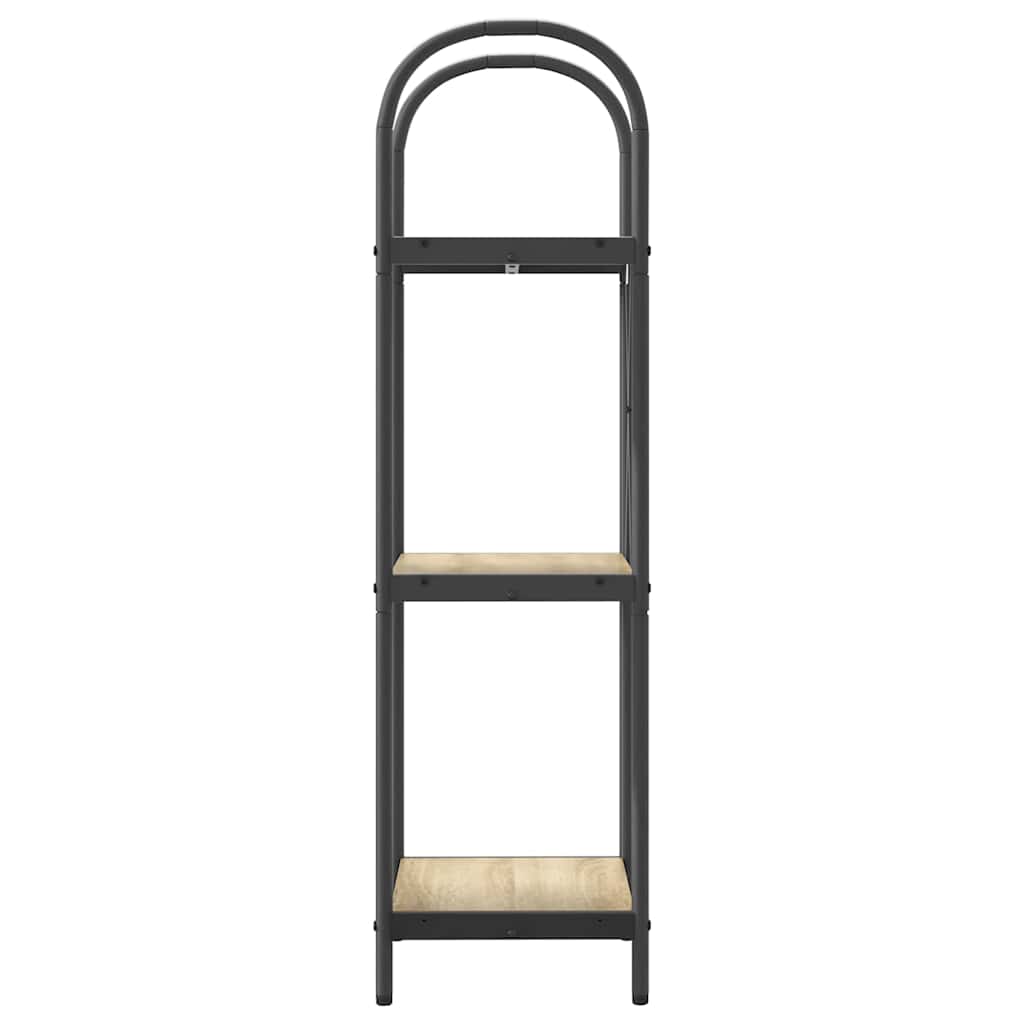 vidaXL Bookshelf Sonoma Oak 40 x 30 x 109 cm Engineered wood