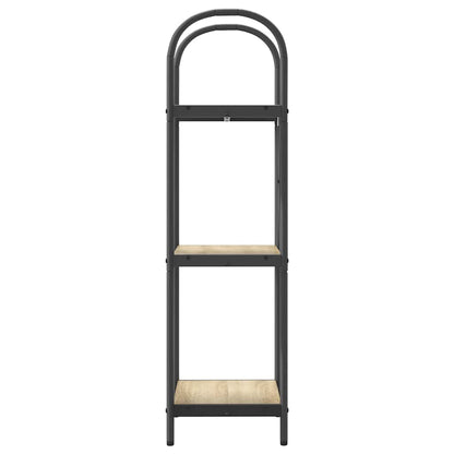 vidaXL Bookshelf Sonoma Oak 40 x 30 x 109 cm Engineered wood
