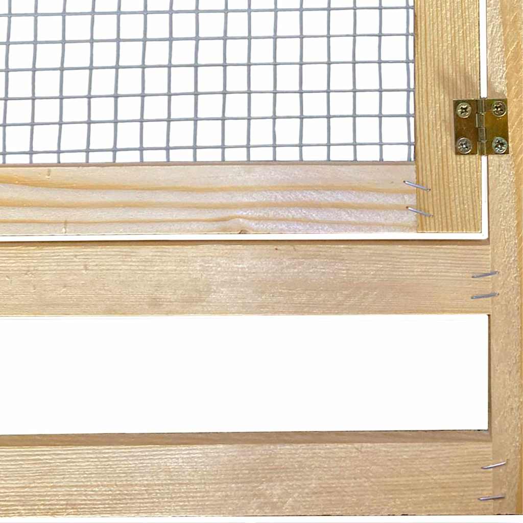 vidaXL Chicken Coop Brown 75 x 60 x 89 cm Solid Pine Wood