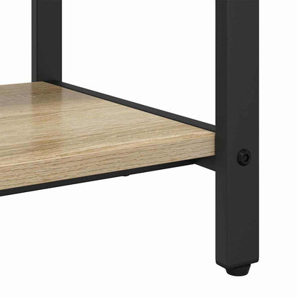 vidaXL Coat Rack Sonoma Oak 75 x 34 x 184 cm Engineered wood