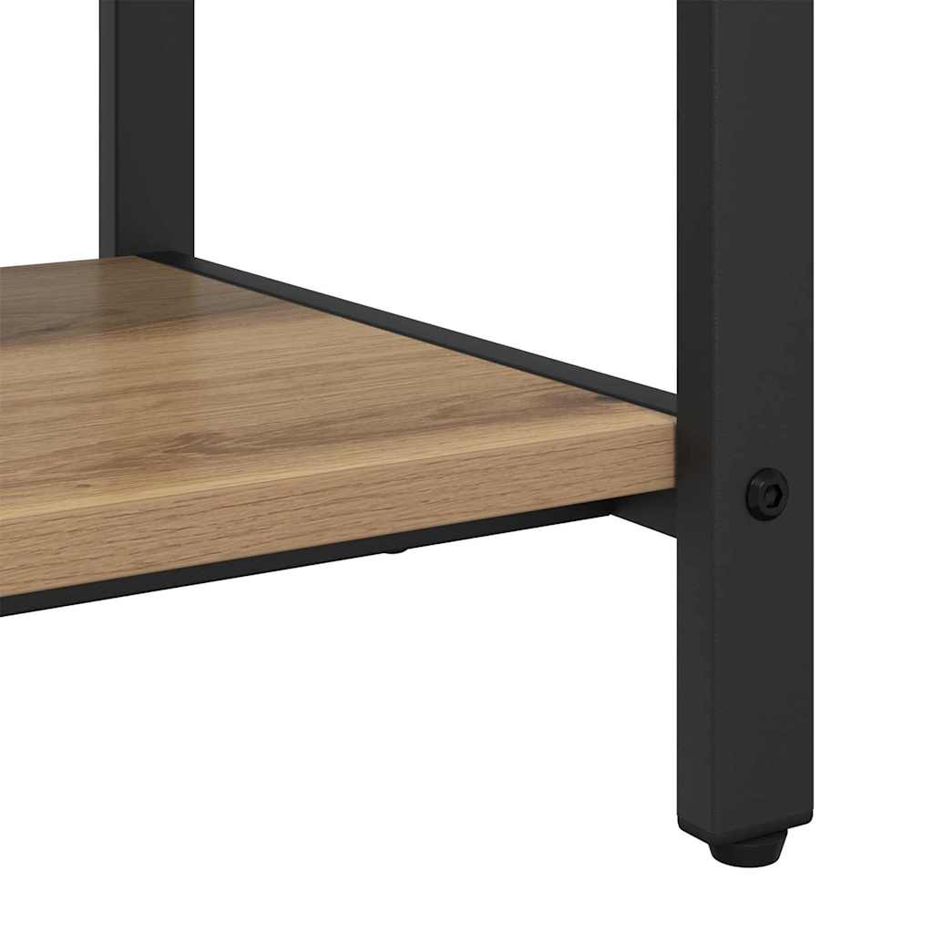 vidaXL Coat Rack Artisan Oak 95 x 34 x 184 cm Engineered wood