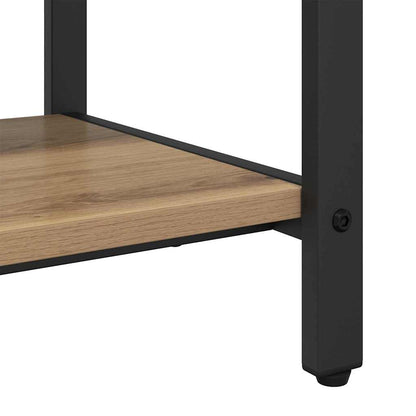 vidaXL Coat Rack Artisan Oak 95 x 34 x 184 cm Engineered wood