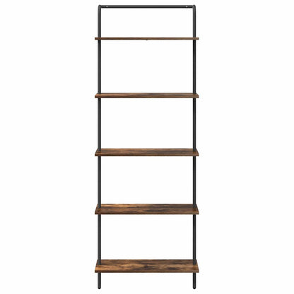 vidaXL Bookshelf Smoked Oak 60 x 24 x 168 cm Engineered wood