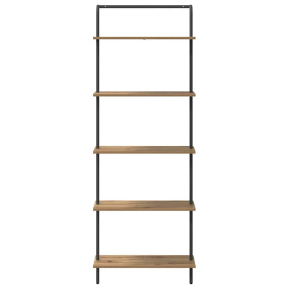 vidaXL Bookshelf 5-Tier 60 x 24 x 168 cm Engineered wood Artisan Oak