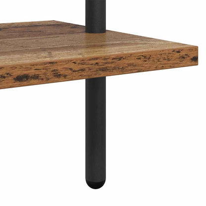 vidaXL Bookshelf 6-Tier 60 x 24 x 203 cm Engineered wood Old Wood