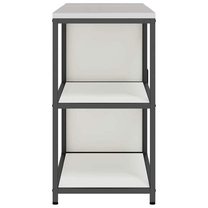 vidaXL Kitchen Storage Set HATTEM 2 pcs White Cold-rolled Steel
