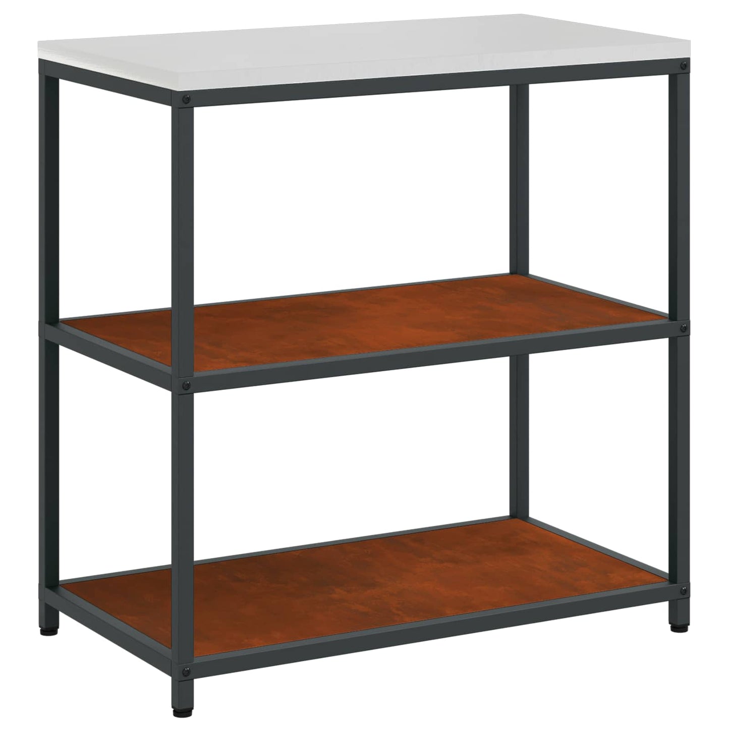vidaXL Kitchen Storage Set HATTEM 2 pcs Rusty Steel