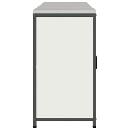 vidaXL Kitchen Storage Set HATTEM 3 pcs White Cold-rolled Steel
