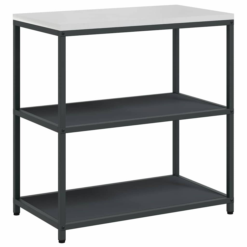 vidaXL Kitchen Storage Set HATTEM 3 pcs Anthracite Cold-rolled Steel