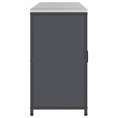 vidaXL Kitchen Storage Set HATTEM 3 pcs Anthracite Cold-rolled Steel