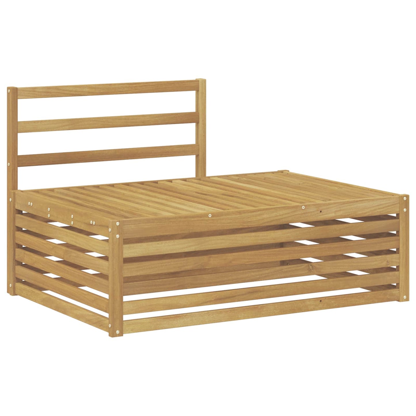 vidaXL 6 pcs Outdoor Sofa Set White