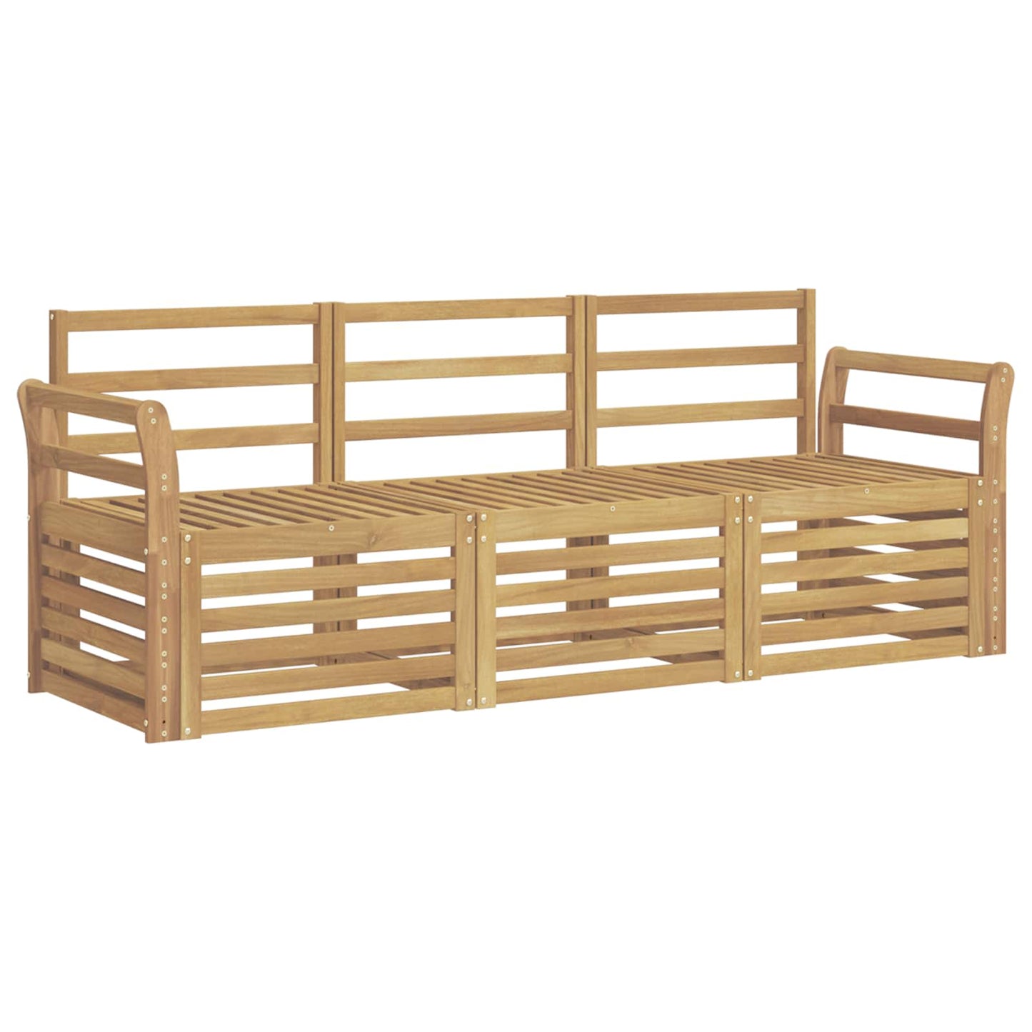 vidaXL Sofa Sets Solid Acacia Wood