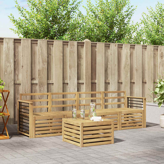 vidaXL Outdoor Sofa Set 5 pcs