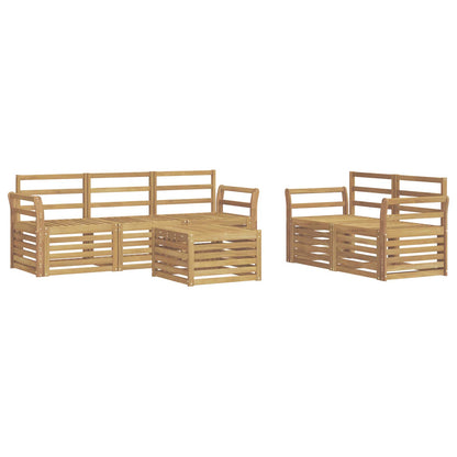 vidaXL Sofa Sets Solid Acacia Wood