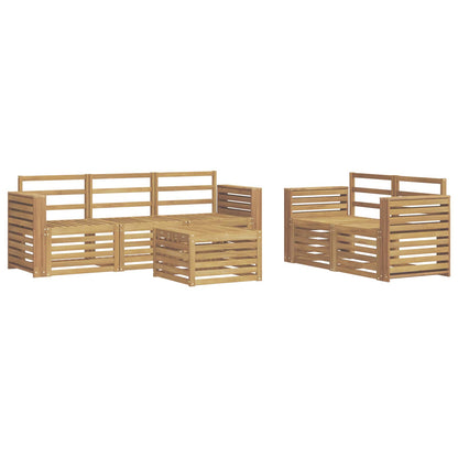 vidaXL Sofa Sets Solid Acacia Wood