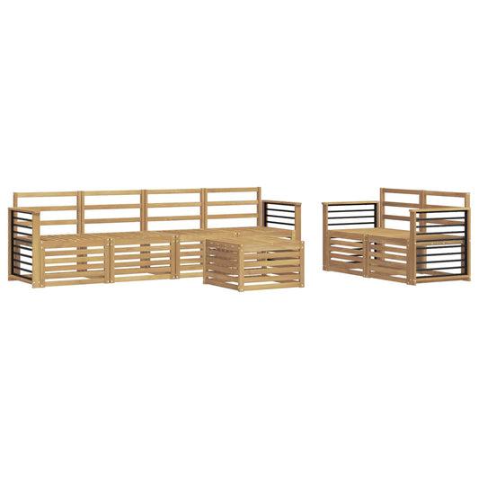 vidaXL Outdoor Sofa Set 7 pcs